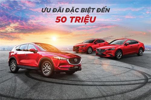 Thaco giảm giá 4 mẫu xe Mazda tại Việt Nam, cao nhất 50 triệu