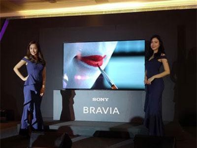 Sony giới thiệu TV Bravia với khả năng chiết xuất 'âm thanh từ hình ảnh'