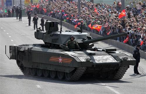 Nga lắp "nhà vệ sinh" cho siêu tăng T-14 Armata
