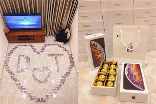 Thanh niên chơi lớn, mua 99 hộp socola “iPhone XS Max” tặng bạn gái ngày 8/3