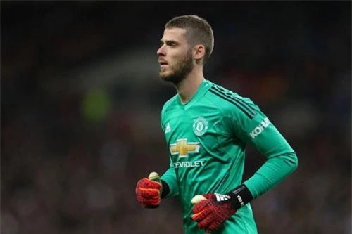 Thủ môn: David de Gea (M.U).