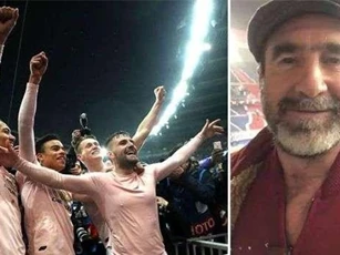 Gia đình Neymar và huyền thoại Cantona suýt 'tẩn nhau' trên khán đài