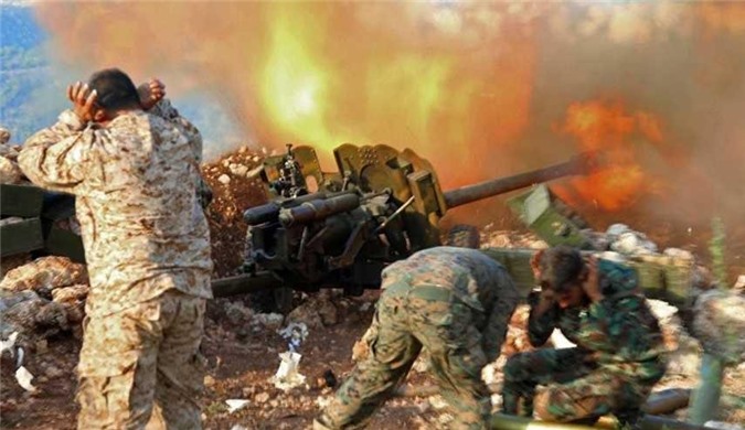 Quân đội Syria hủy diệt loạt trung tâm chỉ huy, kho vũ khí của khủng bố