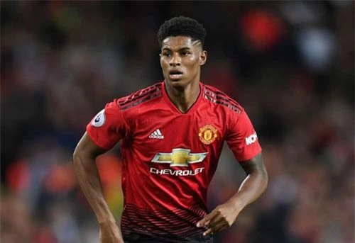 Tiền đạo: Marcus Rashford (M.U).