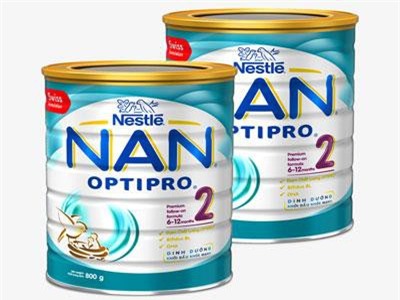 Bảng giá sữa Nestle tháng 3/2019