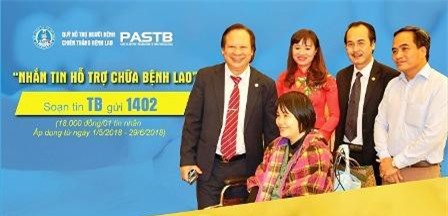 Phát động nhắn tin ủng hộ Quỹ Hỗ trợ người bệnh chiến thắng bệnh lao