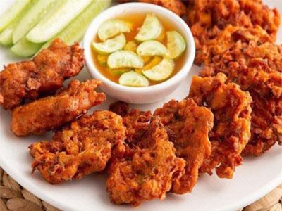 Cách làm món bánh nấm chiên mới lạ