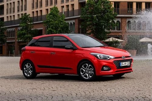 7. Hyundai i20 (doanh số: 23.296 chiếc).