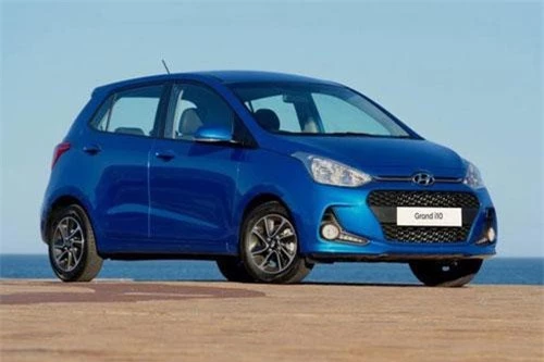 9. Hyundai Grand i10 (doanh số: 19.350 chiếc).