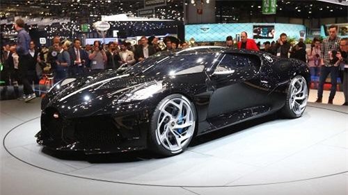 Bugatti La Voiture Noir giá 12,5 triệu USD độc nhất vô nhị