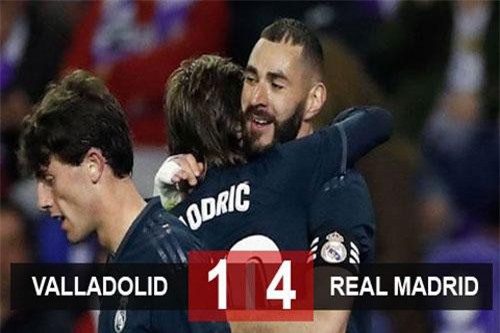 Benzema lập cú đúp, Real ngược dòng giành 3 điểm
