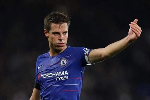 Hậu vệ phải: Cesar Azpilicueta (Chelsea).