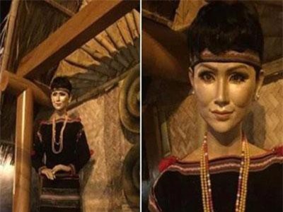 H'Hen Niê phiên bản tượng sáp bị chê vừa già vừa dữ, khán giả nhận xét khác xa đời thực