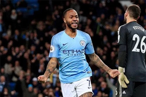 Tiền đạo: Raheem Sterling (Man City).