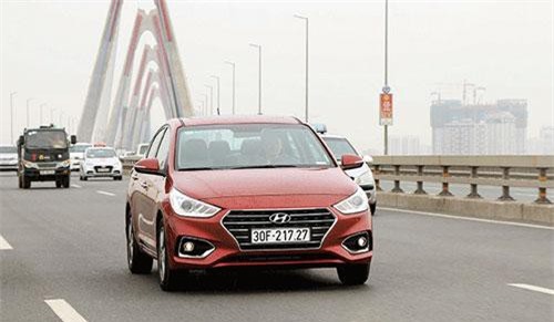 Accent vẫn đang là mẫu xe được ưa thích nhất của Hyundai tại Việt Nam