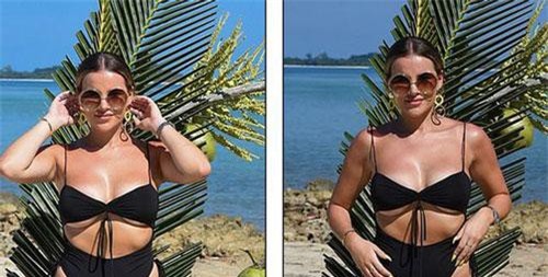 Georgia Kousoulou diện áo tắm táo bạo