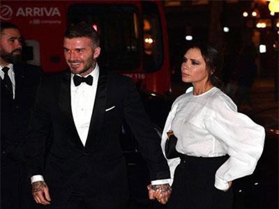 Victoria Beckham 'sang chảnh' sánh đôi chồng
