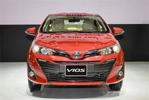 5. Toyota Vios (doanh số: 636 chiếc).