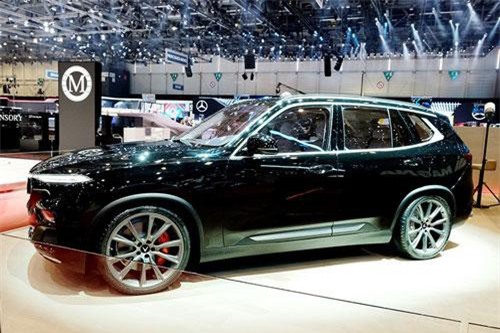 Cận cảnh VinFast SUV Lux sử dụng động cơ V8