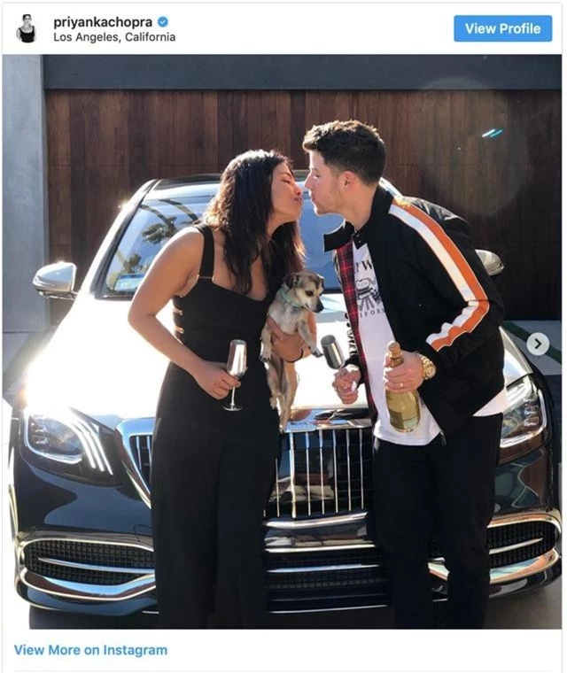 Nick Jonas mua xe sang tặng vợ, ăn mừng ca khúc mới đạt hạng nhất - Ảnh 1.