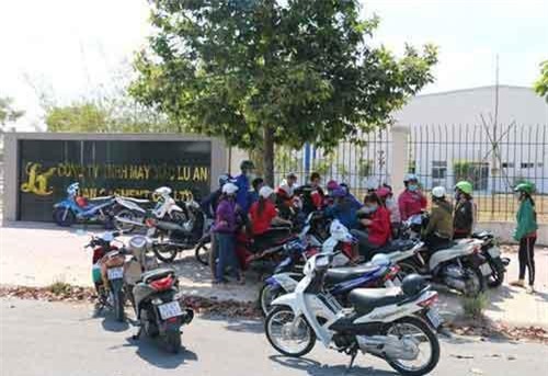 An Giang: 1.300 công nhân công ty may đình công