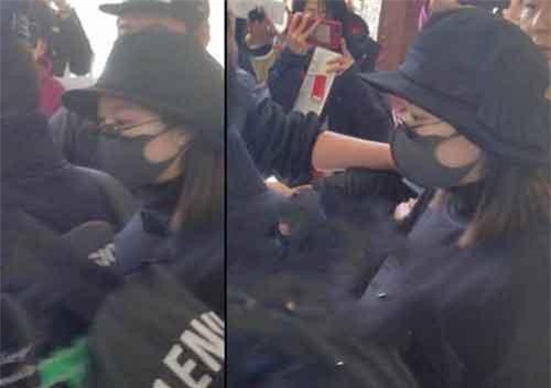 Triệu Lệ Dĩnh xuất hiện lần đầu tiên sau khi sinh con