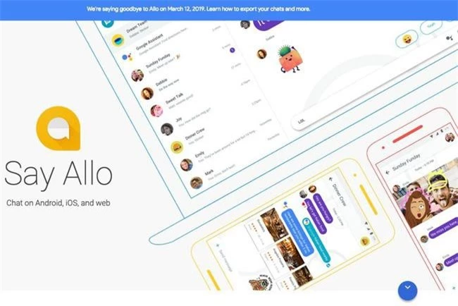 Google quyết định đóng cửa ứng dụng Allo.