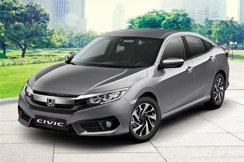 5. Honda Civic (doanh số: 2 chiếc).