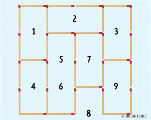 Đáp án bài toán ‘xóa bỏ ô vuông’ gây ‘nhức não’ nhất