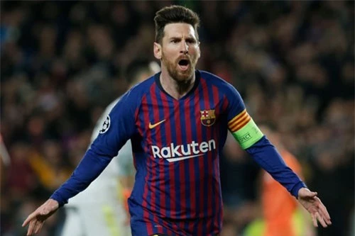 Tiền vệ phải: Lionel Messi (Barcelona).