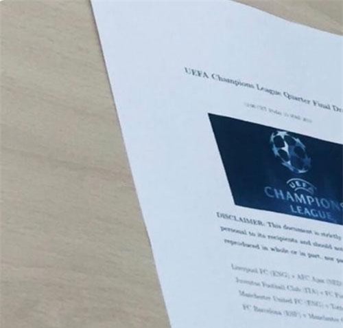 Lộ kết quả bốc thăm tứ kết Champions League?