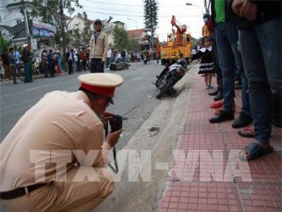Đà Lạt: Tài xế nghi ngáo đá tông hàng loạt xe trên phố