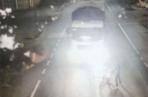 Nhóm côn đồ dùng dao rựa chặn xe tải trong hầm Phước Tượng