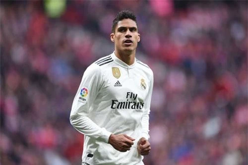 2. Raphael Varane (Real Madrid).