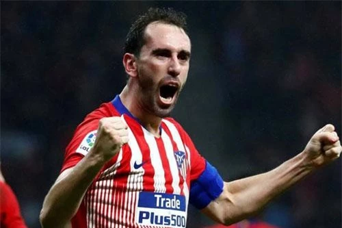 6. Diego Godin (Atletico Madrid).