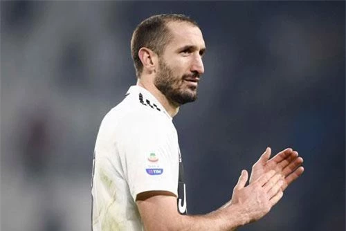 8. Giorgio Chiellini (Juventus).