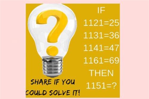 Đáp án bài toán ‘Vò đầu bứt tai cũng chưa chắc giải được bài toán test IQ này’