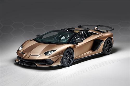 Ngắm siêu xe mui trần Lamborghini Aventador SVJ Roadster