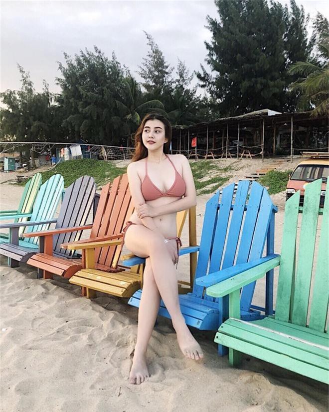 Nữ sinh 2002 lai Mỹ sở hữu body “đốt mắt”: Tin nhắn khiếm nhã gửi đến mình nhiều như bộ sưu tập - Ảnh 8. Nữ sinh 2002 lai Mỹ sở hữu body “đốt mắt”: Tin nhắn khiếm nhã gửi đến mình nhiều như bộ sưu tập - Ảnh 8.