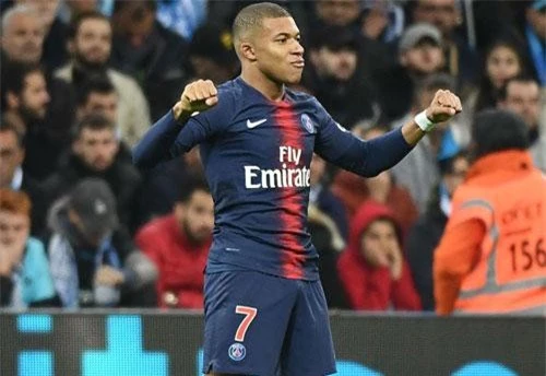 2. Kylian Mbappe (PSG) - 52 điểm (26 bàn).