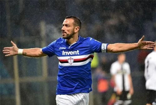 3. Fabio Quagliarella (Sampdoria) - 42 điểm (21 bàn).