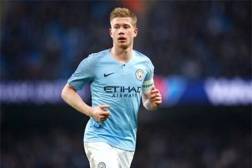 7. Kevin de Bruyne (Man City, 135 triệu bảng).