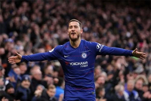 8. Eden Hazard (Chelsea, 135 triệu bảng).