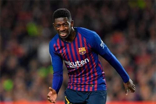 =9. Ousmane Dembele (Barcelona, 108 triệu bảng).