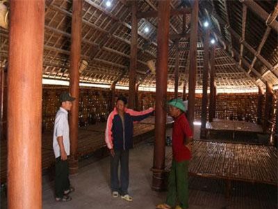 'Nhà tranh vách nứa' 3,4 tỷ đồng, vừa sử dụng 1 năm đã xuống cấp