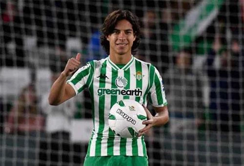 8. Diego Lainez (Real Betis).