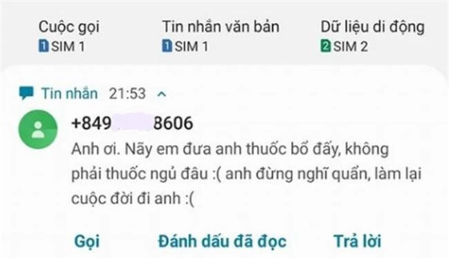 Chàng trai mua một lốc thuốc ngủ được cô dược sĩ xin số điện thoại, đêm về đọc tin nhắn mới biết sao mình vẫn còn thức - Ảnh 1.