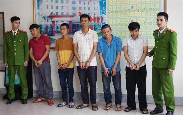Nghệ An: Bắt 5 đối tượng trốn truy nã ở các tỉnh phía Nam