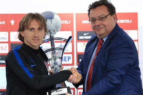 Modric giật giải VĐV thể thao xuất sắc nhất thế giới