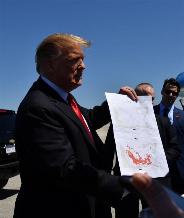 Tổng thống Trump: IS đã bị tiêu diệt 100% tại Syria